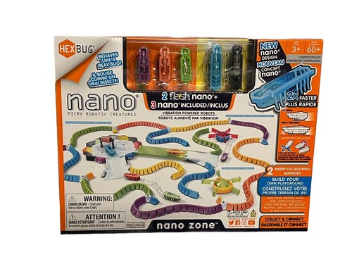 Hex Bug Nano Zone Collect Connect Micro Robotic Creatures Build Playground Set - 第 1/2 張圖片