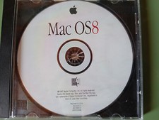 Apple Mac OS 8 OS8 CD Disc Macintosh, 1997 Version 8.0 691-1600-A