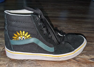 Vans off the Wall Sk-8 Hi ComfyCush Trip Outdoors mens black sneakers size 8.5