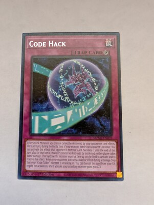 Code Hack MZMI-EN039 Maze of Millennia 1st Edition NM Yugioh