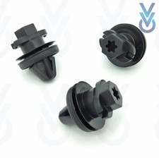 10x Front Door Card Clips for some Volkswagen Golf, Passat, Up, Transporter