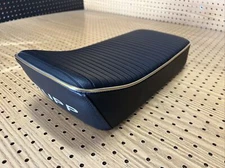 RUPP SEAT MINI BIKE COMPLETE BRAND NEW SEAT GOLD WELT PIPING.