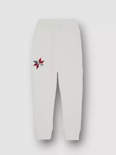 Polo shop patchwork joggers