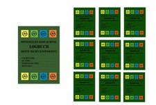 10 Pegatina Finderhinweis Geocaching Logbücher- Logbook, Recipiente