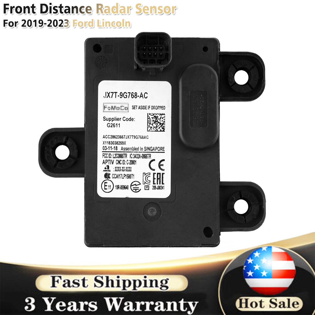 OEM For 2019-2023 Ford Lincoln Distance Radar Cruise Control