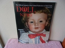 DOLL NEWS MAGAZINE."OFFICIAL JOURNALOF FEDERATION OF DOLL CLUBS " SUMMER, 2008
