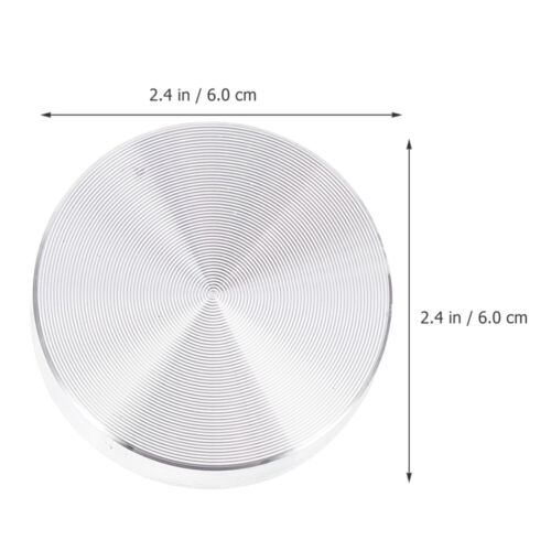 4 Pack Rabatt Runder Kuchen Aus Massivem Aluminium Glasplatte Adapter - Bild 2 von 12