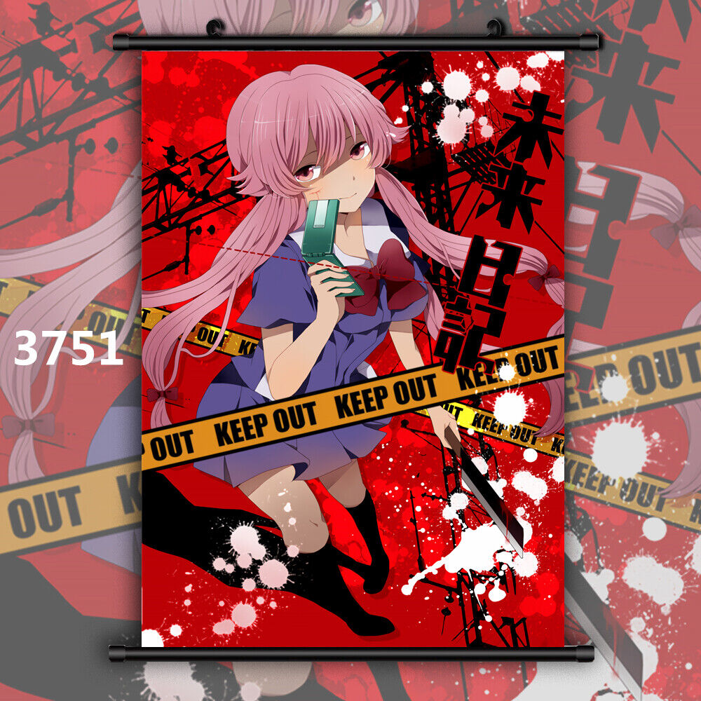 The Future Diary Mirai Nikki Anime Art Print for Sale by Anime Store