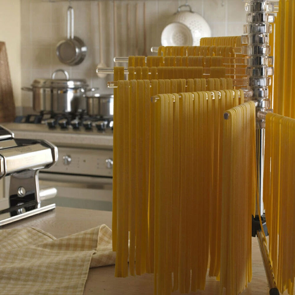 Marcato Tacapasta 16 Arm Pasta Drying Rack Fettucine Noodle Spaghetti - Image 3 of 4