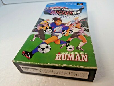 Soccer 94 World Cup Super Famicom SFC SNES Japan Box manual Soccer 94 World Cup Super Famicom SFC SNES Japan Box manual