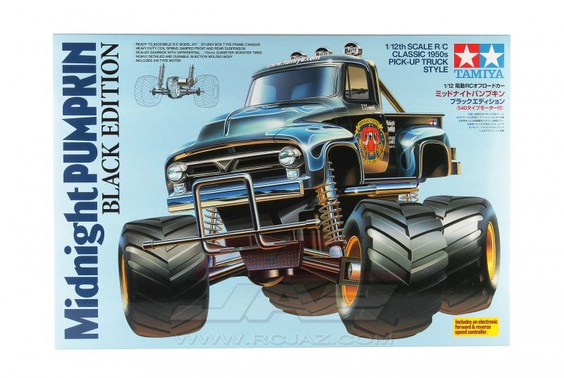 Tamiya 58547 1/12 RC Truck CW01 Chassis Kit Midnight Pumpkin