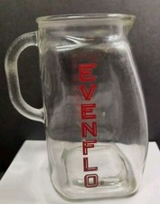 Vintage Evenflo Pitcher Glass 1qt 4cup Capacity Baby Formula Measurement Pitcher