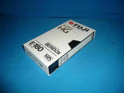 Fuji Super HG E-180 E180 KIM VHS Video Casette 