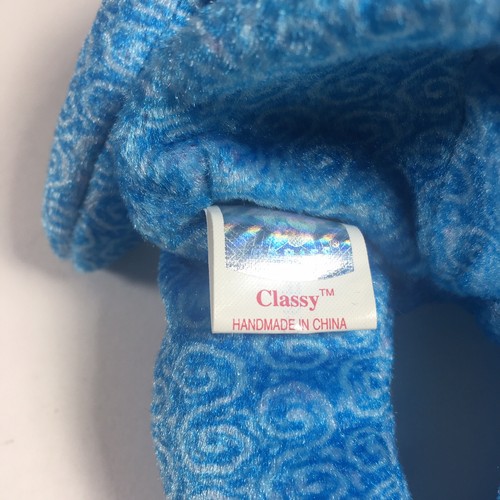 Ty Beanie Baby Classy the Bear DOB 30 de abril de 2001 - Imagen 6 de 6