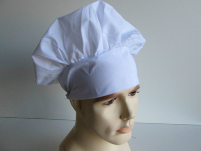 CLASSIC WHITE CHEF HAT COOK KITCHEN BAKER PUFFY FUNNY PARTY - Foto 8