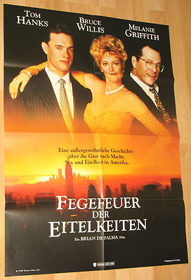 Fegefeuer der Eitelkeiten / The Bonfire of the Vanities Poster ca60x84cm A1