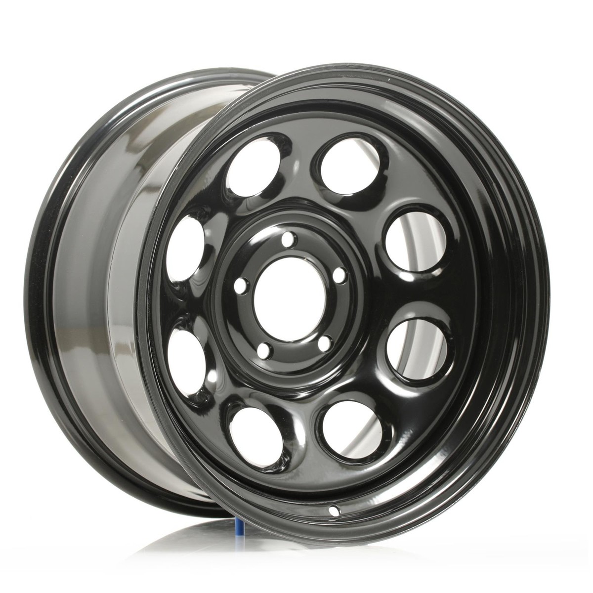 Cragar Soft 8 Black Steel Wheels 17
