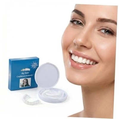 Veneers Teeth for Women Shiny Smile Kit Temporary Tooth Replacement in Natural