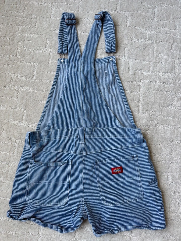 Mono corto Dickies Hickory a rayas para mujer años 90 Y2K Gorpcore conductor L Foto 2 de 4
