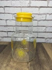 Vintage PYREX  Glass Orange Juice Carafe Pitcher 3515 1.5 Qt With Lid