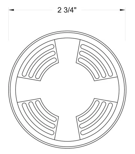 Hinkley Lighting 15740 Flare Quad-Directional In-Ground Well - Stainless Steel - Picture 3 of 5