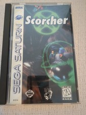 Scorcher Sega Saturn With Manual And Registration Card