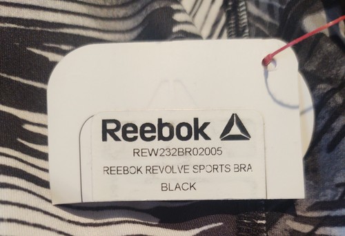 NWT Reebok Revolve Sports Bra Vest Sz XL Removable Pads Moisture Mgmt - Picture 6 of 11