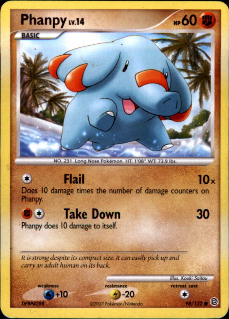 Secret Wonders #98/132 Phanpy