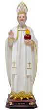 12" Agustin, Catholic Resin Figure ,Saint Augustine of Hippo