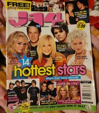 J-14 Magazine Dec. 2005~No Posters~Lindsey Lohan, Hilary Duff,  NO Posters