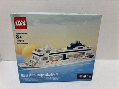 LEGO Promotional: Msc Cruises (40318) Box Wear Sealed Brand New See