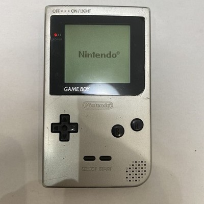 GAME BOY LIGHT シルバー MGB-101 Nintendo Gameboy Light Console Silver MGB-101 GBL Japan Tested
