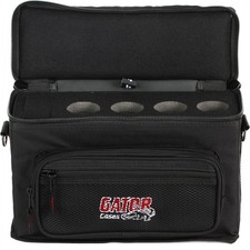 Gator GM-4 Padded Bag for up to 4 Microphones 2-pack Bundle