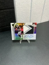 Josh Jacobs - 2019 Panini Certified Freshman Fabric Signatures #204 Mirror /299