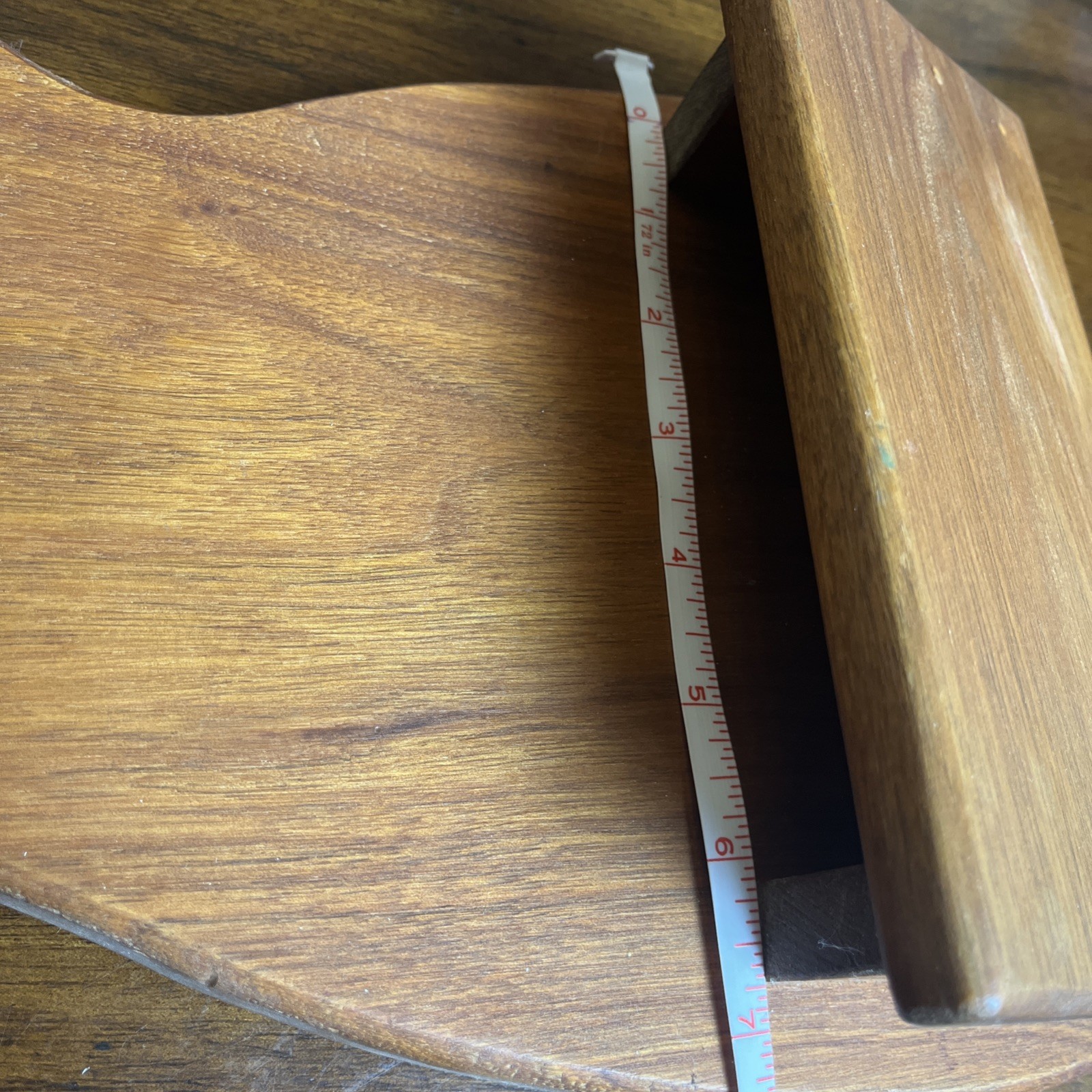 Vintage Farmhouse Wooden Water Pitcher Wall Decor Organizer Cabin Primitive Cute