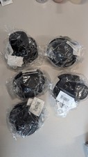 30 PCs Stiffened Felt Top Hat 3.75 Inches Black 12791