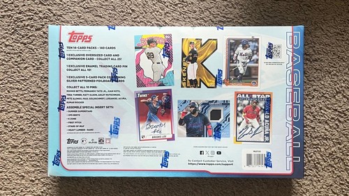 2025 Topps Series 2 Baseball Super Box NEW IN-HAND - Picture 2 of 2