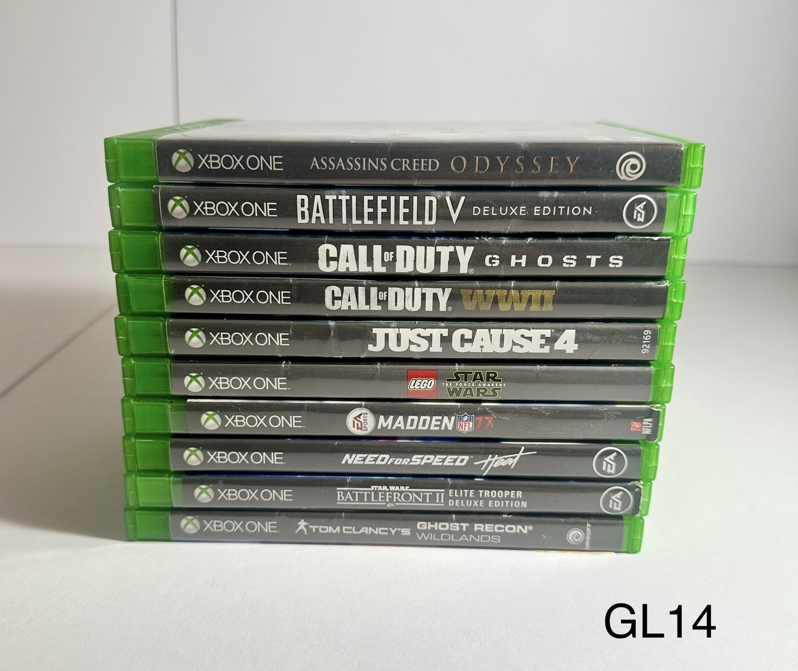 10 Game Lot For Microsoft Xbox One - All In Original Cases - COD Just Cause NFS