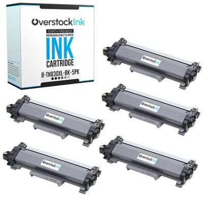 5PK Compatible OSI TN830XL Cartridge fits Brother DCP-L2640DW L2647DW HL-L2400D