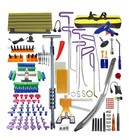 159pcs/Set Auto Body Dent Repair Tools Kit,Big Size Slide Puller&Dent Rods 