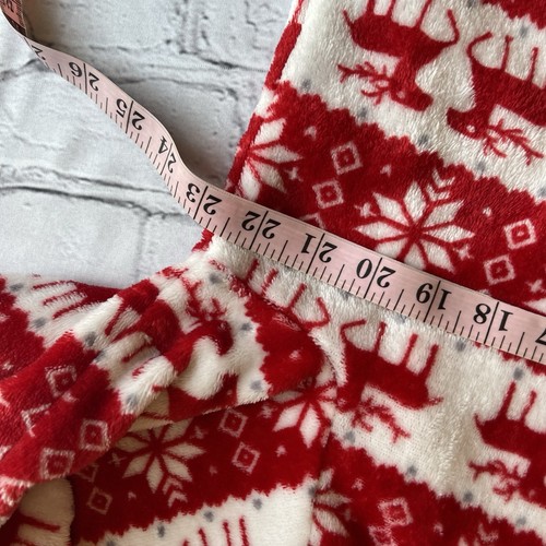 Christmas Pajamas 2pc Set Womens XL Fair Isle Print Holiday Pictures Cards Cozy - Picture 3 of 15