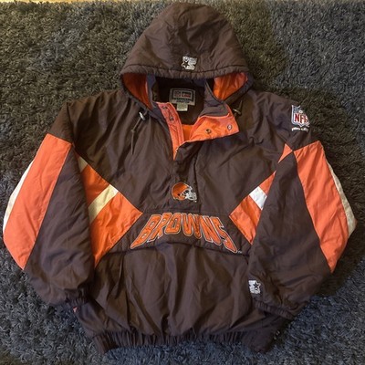 Vintage Cleveland Browns Jacket Mens XXL Coat Football Starter Pro