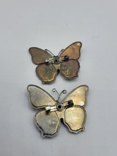 Lot De 5 Broches Anciennes Différentes - Matières Diverses - Occasion - Collection Vintage