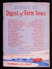 1960 Standard Oil Digest of Farm News Vol 1 #IV Distr EJ Dooley Belvidere lLC346