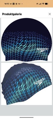 Speedo Long Hair Cap Badekappe Schwimmkappe für lange Haare bequeme Badehaube
