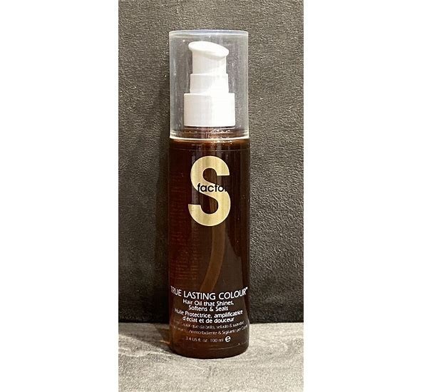 TIGI S-Factor True Lasting Colour Hair OIL Shines Softens Se