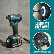 Imagen de Makita DTD173 18V Brushless Cordless Impact Driver 180Nm 1800RPM Power Tool