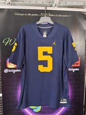 Authentic Nike Jordan Michigan Wolverines 5 Jabrill Peppers NCAA Football Jersey
