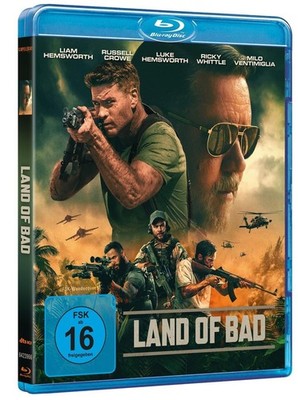 Land of Bad (2023)[Blu-ray/Neu/OVP] Russell Crowe, Liam Hemsworth, Milo Ventimig