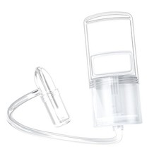 Portable Baby Nasal Aspirator, Soft Silicone Nose Cleaner for Congestion Relief